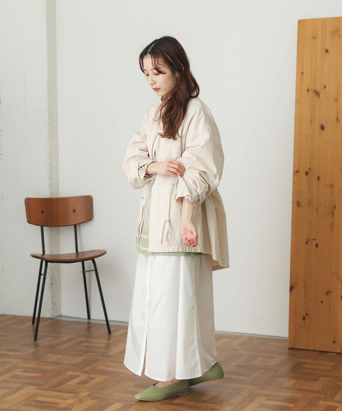 完売◇新品◇タグ付き　センスオブプレイス　リバーショートコート　ライトベージュ 完売◇新品◇タグ付き センスオブプレイス リバーショートコート