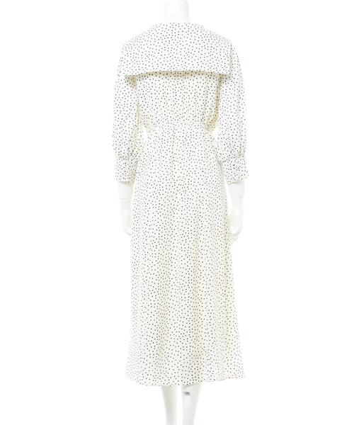 Allamanda（アラマンダ）の「セーラーカラーワンピース（ワンピース・レディース・ホワイト系2/ブラック系その他5・M）」の5枚目の写真