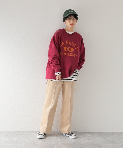 JOURNAL STANDARD（ジャーナルスタンダード）の「LA BAULE LOGOスウェット（スウェット・レディース・ホワイト/グレー/レッド系その他・FREE）」の10枚目の写真