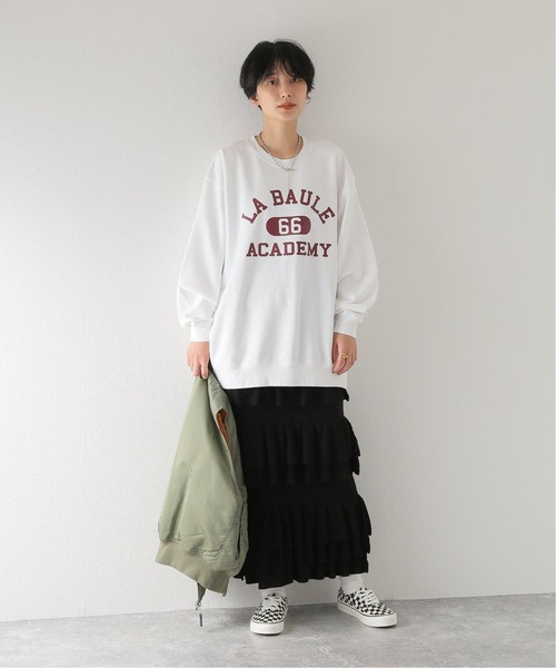 JOURNAL STANDARD（ジャーナルスタンダード）の「LA BAULE LOGOスウェット（スウェット・レディース・ホワイト/グレー/レッド系その他・FREE）」の8枚目の写真