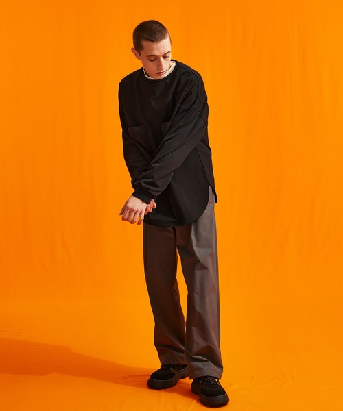 UNITED TOKYO(ユナイテッドトウキョウ)の「ダブルポケットプルオーバー(Tシャツ/カットソー・メンズ・ブラック/ブルー/カーキ・1/2)」の21枚目の写真