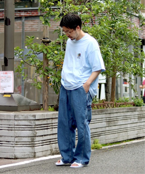 is-ness（イズネス）の「【WIS-NESS / ウィズネス】 PAINTER PANTS（デニムパンツ・メンズ・ブルー・MEDIUM）」の2枚目の写真