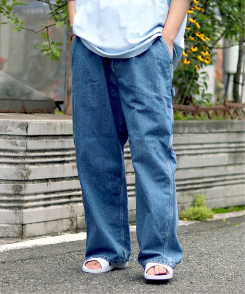 is-ness（イズネス）の「【WIS-NESS / ウィズネス】 PAINTER PANTS（デニムパンツ・メンズ・ブルー・MEDIUM）」の3枚目の写真
