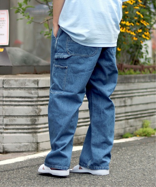 is-ness（イズネス）の「【WIS-NESS / ウィズネス】 PAINTER PANTS（デニムパンツ・メンズ・ブルー・MEDIUM）」の6枚目の写真
