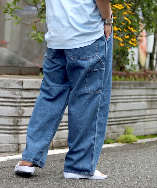 is-ness（イズネス）の「【WIS-NESS / ウィズネス】 PAINTER PANTS（デニムパンツ・メンズ・ブルー・MEDIUM）」の8枚目の写真