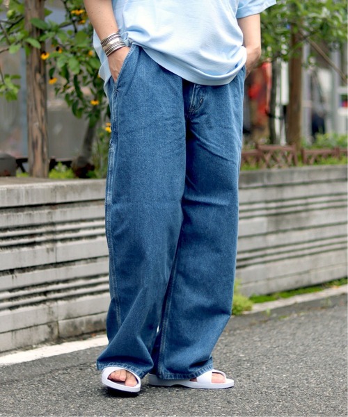 is-ness（イズネス）の「【WIS-NESS / ウィズネス】 PAINTER PANTS（デニムパンツ・メンズ・ブルー・MEDIUM）」の11枚目の写真