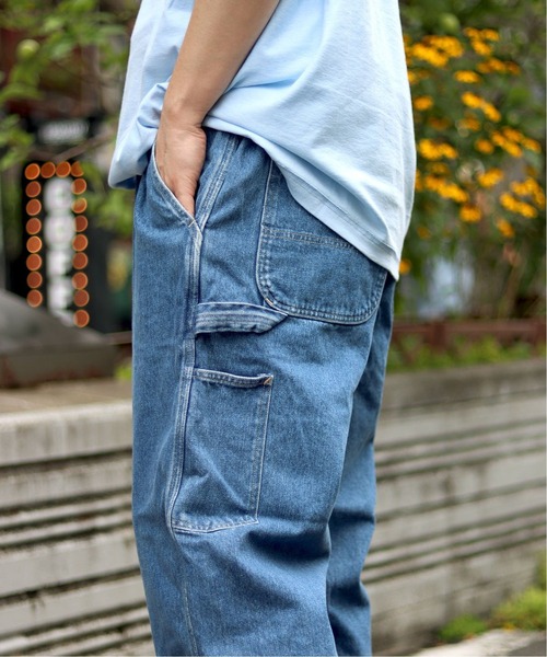 is-ness（イズネス）の「【WIS-NESS / ウィズネス】 PAINTER PANTS（デニムパンツ・メンズ・ブルー・MEDIUM）」の12枚目の写真