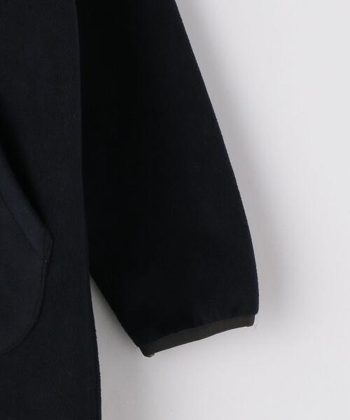 UNITED ARROWS LTD. OUTLET（ユナイテッドアローズアウトレット）の「＜A DAY IN THE LIFE＞ボンディングフリース ロングコート（カーディガン/ボレロ・レディース・ネイビー/モカ/オリーブ・38/36）」の6枚目の写真