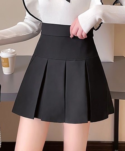 Jewelobe(ジュエローブ)の「プリーツミニスカート(スカート・レディース・ホワイト/チャコールグレー/ブラック・S/M)」の5枚目の写真