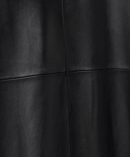 6（ロク）の「＜6(ROKU)＞LEATHER DRESS/ワンピース（ワンピース