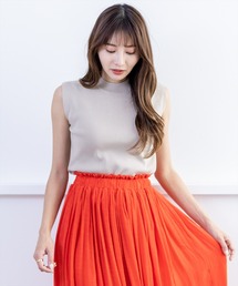 clear | ノースリーブニットトップス(ニット/セーター)