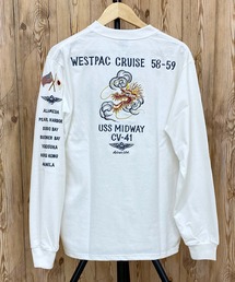 AVIREX | スーベニア ロングスリーブ Tシャツ(Tシャツ/カットソー)