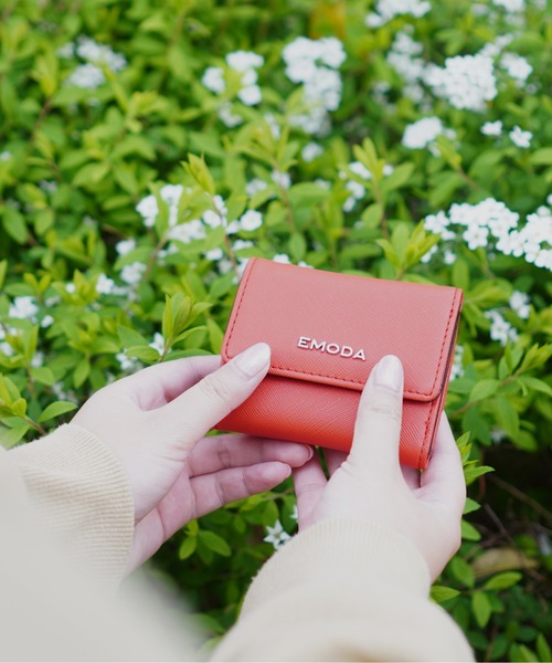 EMODA（エモダ）の「【EMODA/エモダ】サフィアーノ三つ折りコンパクト財布 SAC'S BAR Jean 別注（財布・レディース・ブラック/ミント/ボルドー/グレー系その他・FREE）」の8枚目の写真