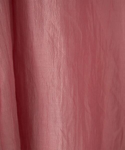 CITEN（シテン）の「＜CITEN＞ギャザースリーブ チュニック ブラウス（シャツ/ブラウス・レディース・オフホワイト/ピンク/ライム/ブラック・FREE）」の13枚目の写真