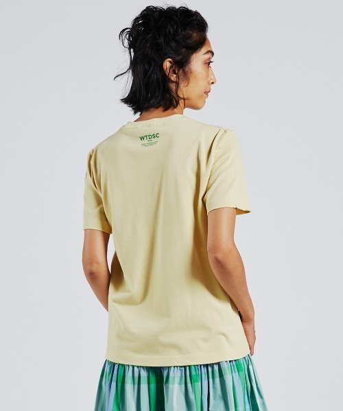 DOUBLE STANDARD CLOTHING（ダブルスタンダードクロージング）の「グラフィックTシャツ（Tシャツ/カットソー・レディース・イエロー/パープル/オフホワイト・FREE）」の6枚目の写真
