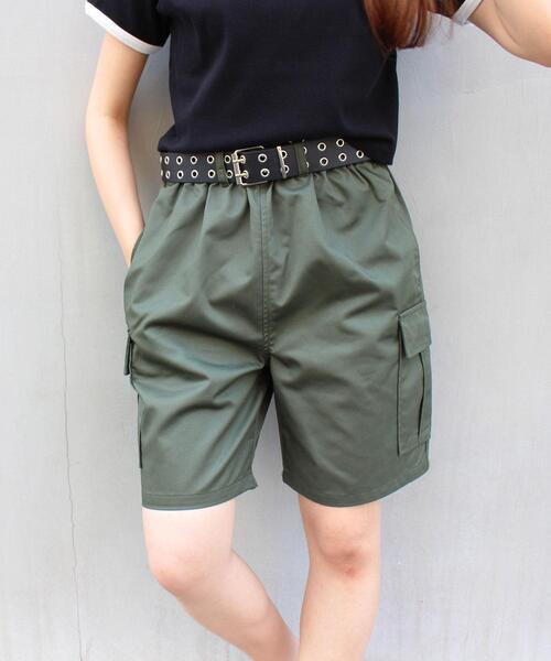 INGNI（イング）の「アイレットベルト／38mm幅（ベルト・レディース・オフホワイト/ブラック/クリア・ONE SIZE）」の7枚目の写真