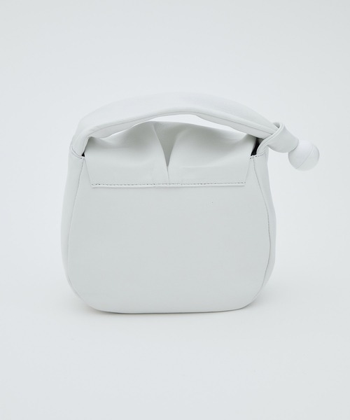 UNITED TOKYO（ユナイテッドトウキョウ）の「レザーサークルハンドバッグ（ハンドバッグ・レディース・ホワイト/ブラック・FREE）」の11枚目の写真