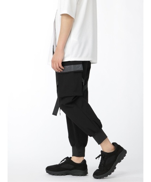 semantic design(セマンティックデザイン)の「セマンティックデザイン/semantic design ベルト付リブ カーゴパンツ(カーゴパンツ・メンズ・ブラック・LARGE/MEDIUM)」の13枚目の写真
