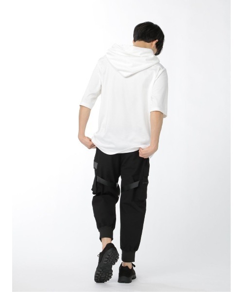 semantic design(セマンティックデザイン)の「セマンティックデザイン/semantic design ベルト付リブ カーゴパンツ(カーゴパンツ・メンズ・ブラック・LARGE/MEDIUM)」の16枚目の写真