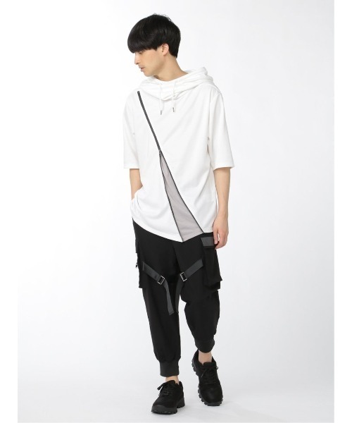 semantic design(セマンティックデザイン)の「セマンティックデザイン/semantic design ベルト付リブ カーゴパンツ(カーゴパンツ・メンズ・ブラック・LARGE/MEDIUM)」の17枚目の写真