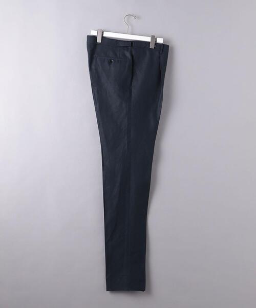 J3530 美品 ロータ サイドアジャスター1プリーツパンツ サックスブルー45 J3530 美品 ロータ サイドアジャスター 1プリーツパンツ サックス