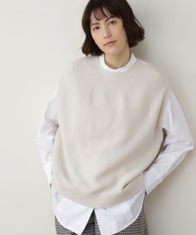 human woman | ニットベスト(ベスト)