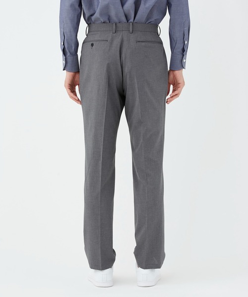 KASHIYAMA（カシヤマ）の「ウールライクポリエステルノータックスリムテーパードパンツ（その他パンツ・メンズ・グレー/ネイビー/ブラック・マルチサイズ）」の18枚目の写真