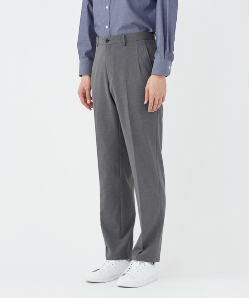 KASHIYAMA（カシヤマ）の「ウールライクポリエステルノータックスリムテーパードパンツ（その他パンツ・メンズ・グレー/ネイビー/ブラック・マルチサイズ）」の16枚目の写真