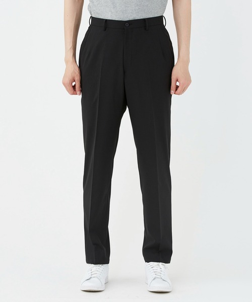 KASHIYAMA（カシヤマ）の「ウールライクポリエステルノータックスリムテーパードパンツ（その他パンツ・メンズ・グレー/ネイビー/ブラック・マルチサイズ）」の5枚目の写真