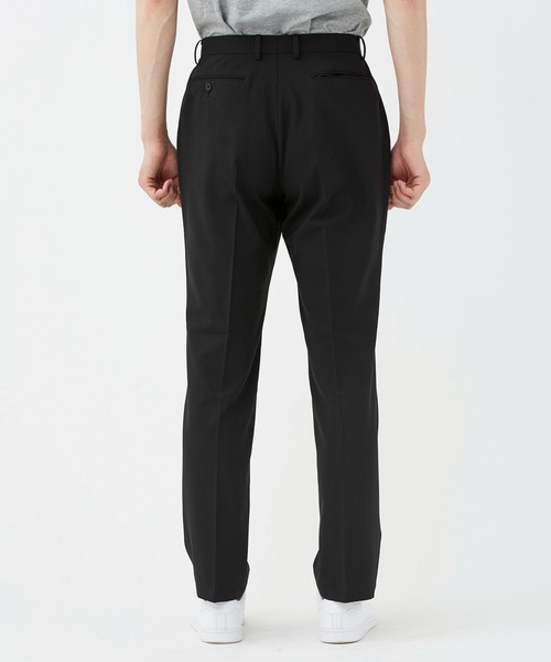 KASHIYAMA（カシヤマ）の「ウールライクポリエステルノータックスリムテーパードパンツ（その他パンツ・メンズ・グレー/ネイビー/ブラック・マルチサイズ）」の8枚目の写真