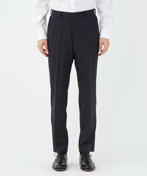 KASHIYAMA（カシヤマ）の「ウールライクポリエステルノータックスリムテーパードパンツ（その他パンツ・メンズ・グレー/ネイビー/ブラック・マルチサイズ）」の21枚目の写真