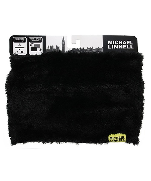 MICHAEL LINNELL（マイケル リンネル）の「MICHAEL LINNELL Reversible Neck Warmer / マイケルリンネル リバーシブルネックウォーマー（ネックウォーマー/スヌード・メンズ・ブラック・FREE）」の3枚目の写真