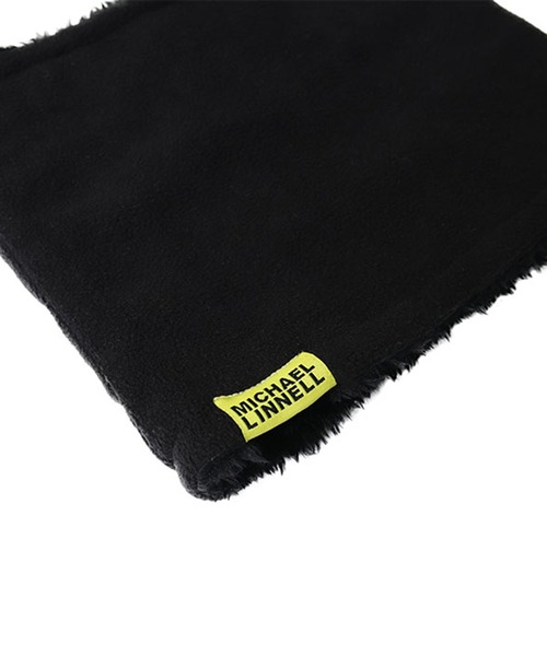MICHAEL LINNELL（マイケル リンネル）の「MICHAEL LINNELL Reversible Neck Warmer / マイケルリンネル リバーシブルネックウォーマー（ネックウォーマー/スヌード・メンズ・ブラック・FREE）」の4枚目の写真