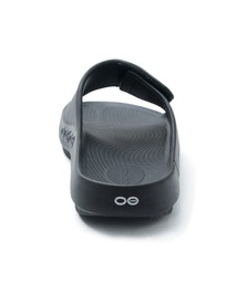 靴 OOFOS FCRB EMBLEM Sport Flex Men's OOahh Sport Flex Sandal - Slate – OOFOS
