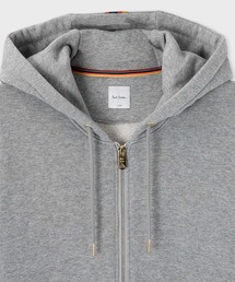 Paul Smith フーディパーカー コットン ストライプ シャドーロゴ Paul Smith フーディパーカー コットン ストライプ シャドーロゴ