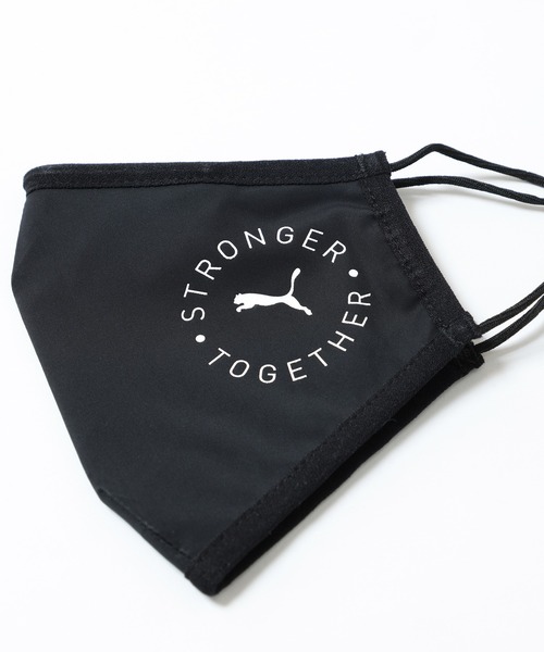 PUMA（プーマ）の「PUMA/プーマ　フェイスマスク(Set of 2)（54116）（マスク・メンズ・ブラック・ONE SIZE）」の5枚目の写真