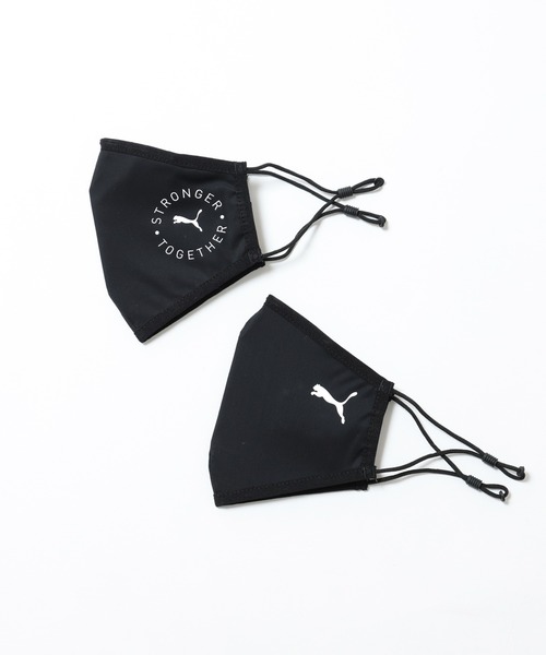 PUMA（プーマ）の「PUMA/プーマ　フェイスマスク(Set of 2)（54116）（マスク・メンズ・ブラック・ONE SIZE）」の20枚目の写真