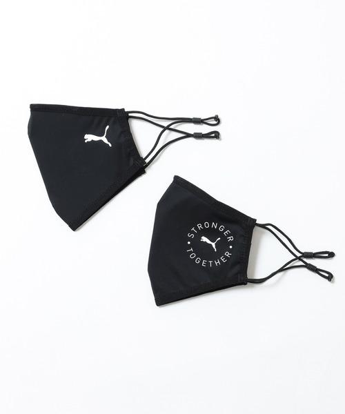 PUMA（プーマ）の「PUMA/プーマ　フェイスマスク(Set of 2)（54116）（マスク・メンズ・ブラック・ONE SIZE）」の21枚目の写真