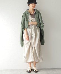 77circa | 《別注》【77circa/ナナナナサーカ】WIDTH ADJUSTABLE STRAP DRESS：ワンピース(ワンピース)