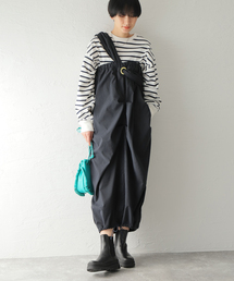 77circa | 《別注》【77circa/ナナナナサーカ】WIDTH ADJUSTABLE STRAP DRESS：ワンピース(ワンピース)