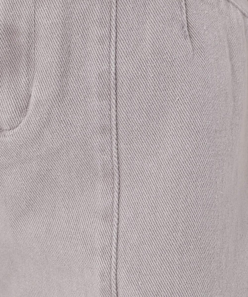 mysty woman(ミスティウーマン)の「バックレースアップデニムショートパンツ 269641(デニムパンツ・レディース・ベージュ/ピンク/モカ・FREE)」の21枚目の写真