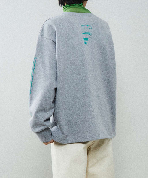 CONVERSE TOKYO(コンバーストウキョウ)の「グラフィックプリントロンT(Tシャツ/カットソー・レディース・ホワイト/ブルー/グレー・FREE)」の6枚目の写真