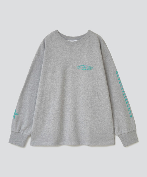 CONVERSE TOKYO(コンバーストウキョウ)の「グラフィックプリントロンT(Tシャツ/カットソー・レディース・ホワイト/ブルー/グレー・FREE)」の9枚目の写真