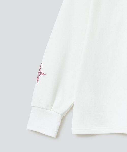 CONVERSE TOKYO(コンバーストウキョウ)の「グラフィックプリントロンT(Tシャツ/カットソー・レディース・ホワイト/ブルー/グレー・FREE)」の13枚目の写真