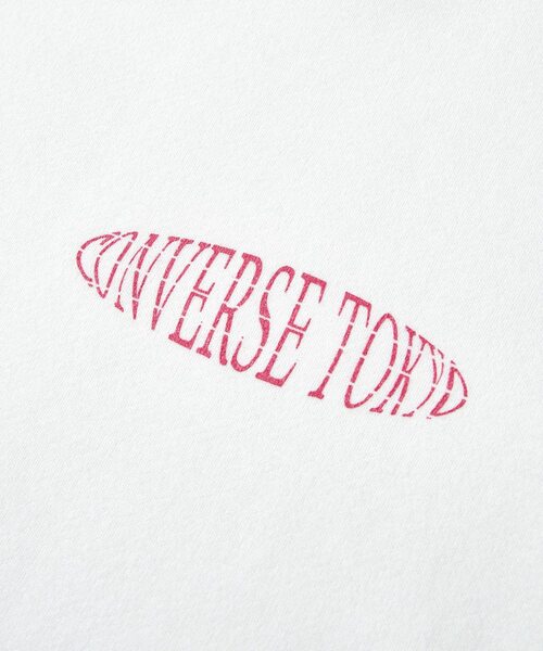 CONVERSE TOKYO(コンバーストウキョウ)の「グラフィックプリントロンT(Tシャツ/カットソー・レディース・ホワイト/ブルー/グレー・FREE)」の15枚目の写真