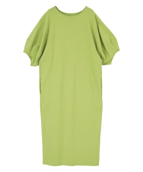 Titivate ティティベイト の ﾃﾞｻﾞｲﾝﾊﾟﾌｽﾘｰﾌﾞｶｯﾄｿｰﾜﾝﾋﾟｰｽ ワンピース Wear