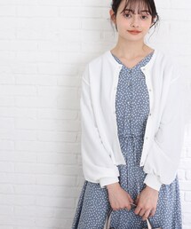 Cutie Blonde（キューティーブロンド）の「◆【S-L】リップルカラーカーディガン（カーディガン/ボレロ）」