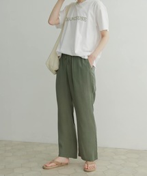 URBAN RESEARCH DOORS（アーバンリサーチドアーズ）の「『セットアップ対応』キュプラドロストイージーパンツ（その他パンツ・レディース）」