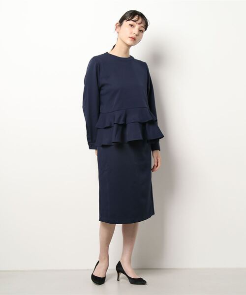 セール フレアトップス タイトスカートセットアップ 055 シャツ ブラウス Kobe Lettuce コウベレタス のファッション通販 Zozotown