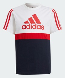 adidas | アディダス エッセンシャルズ カラーブロック 半袖Tシャツ / アディダス（キッズ/子供用）(Tシャツ/カットソー)